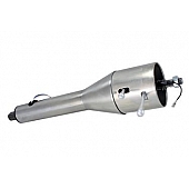 Flaming River Steering Column Bell Style 35 Inch Silver Stainless Steel - FR2000MC