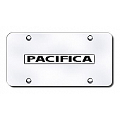 Automotive Gold License Plate - Pacifica Stainless Steel - PACNCC