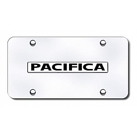 Automotive Gold License Plate - Pacifica Stainless Steel - PACNCC