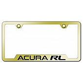 Automotive Gold License Plate Frame - Gold Stainless Steel - GFARLEG