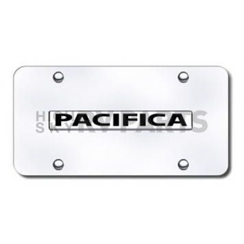 Automotive Gold License Plate - Pacifica Stainless Steel - PACNCCM