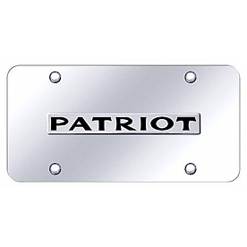 Automotive Gold License Plate - Patriot Stainless Steel - PARNCC