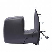 K-Source Exterior Mirror Manual OEM Black Single - 61179F
