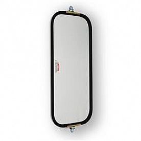 Velvac Exterior Mirror Manual Rectangular White - 705116