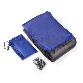 Highland Motorcycle Cover - Black/ Blue Touring Bikes Extra Large - 1881200