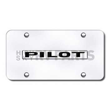 Automotive Gold License Plate - Pilot Stainless Steel - PILNGC