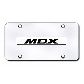 Automotive Gold License Plate - MDX Stainless Steel - MDXNGC