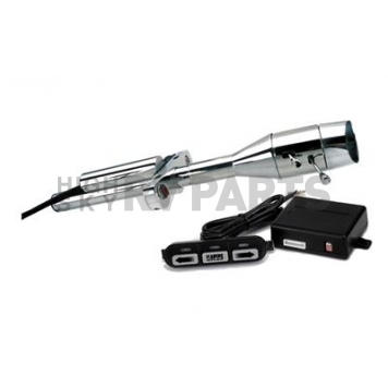 Flaming River Steering Column Bell Style 33 Inch To 34 Inch Silver Stainless Steel - FR20012PL