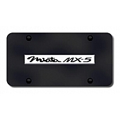 Automotive Gold License Plate - Miata MX5 Stainless Steel - MIANCB