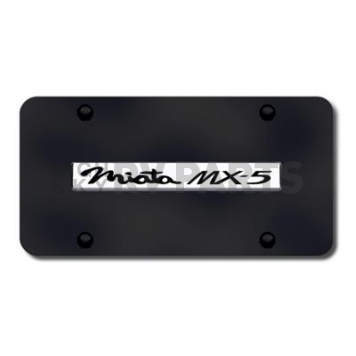 Automotive Gold License Plate - Miata MX5 Stainless Steel - MIANCB