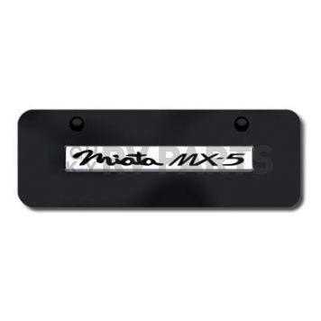 Automotive Gold License Plate - Miata MX5 Stainless Steel - MIANCBM