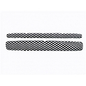 Street Scene Bumper Grille Insert Mesh Satin Silver Aluminum - 95077709