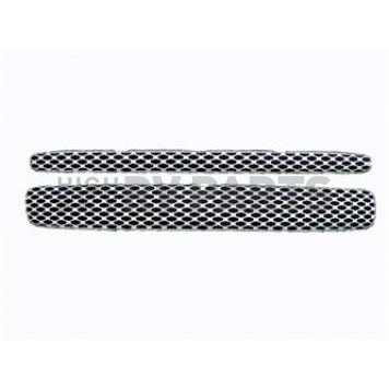 Street Scene Bumper Grille Insert Mesh Satin Silver Aluminum - 95077709