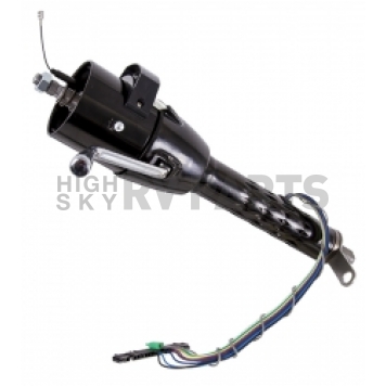 Flaming River Steering Column Bell Style 17 Inch Black Stainless Steel - FR20020MCL