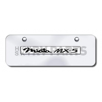 Automotive Gold License Plate - Miata MX5 Stainless Steel - MIANCCM
