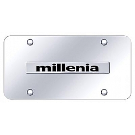 Automotive Gold License Plate - Millenia Stainless Steel - MILNCC