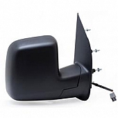 K-Source Exterior Mirror Electric OEM Black Single - 61197F