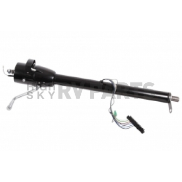 Flaming River Steering Column Bell Style 30 Inch Black Stainless Steel - FR20021BK