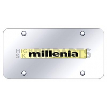 Automotive Gold License Plate - Millenia Stainless Steel - MILNGC