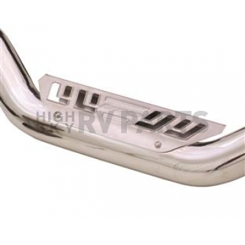 Lund International Nerf Bar Pad - Stainless Steel Single - 92651