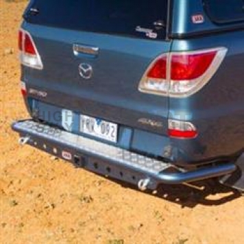 ARB Bumper Steel Powder Coated Black Step Tow Bar 1-Piece - 3640010