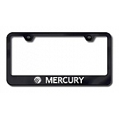 Automotive Gold License Plate Frame - Black Stainless Steel - LFMRYEB