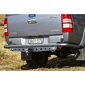 ARB Bumper Steel Powder Coated Black Step Tow Bar 1-Piece - 3640100