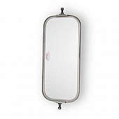 Velvac Exterior Mirror Manual Rectangular Silver - 708022