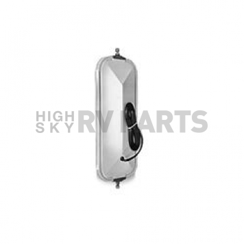 Velvac Exterior Mirror Manual Rectangular Silver - 708046