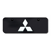 Automotive Gold License Plate - Mitsubishi Logo Stainless Steel - MITCBM