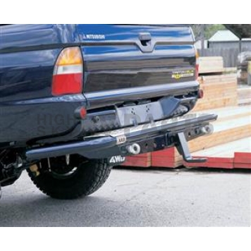 ARB Bumper Steel Powder Coated Black Step Tow Bar 1-Piece - 3646020