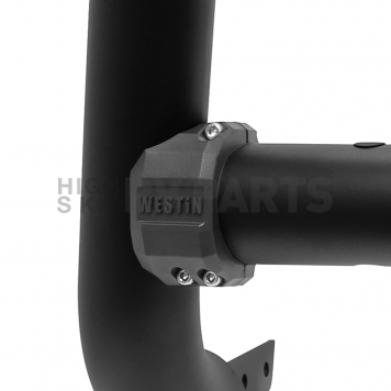 Westin Automotive Bull Bar Tube 3-1/2 Inch Black Textured Powder Coated  Mild Steel - 3231085T-3
