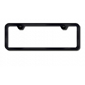 Automotive Gold License Plate Frame - Black Stainless Steel - LF451BM