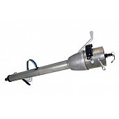 Flaming River Steering Column Bell Style 35 Inch Silver Stainless Steel - FR20029