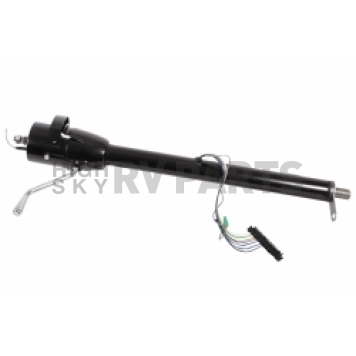 Flaming River Steering Column Bell Style 35 Inch Black Stainless Steel - FR20029BK