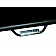 Warrior Products Nerf Bar Step Plate Black With Silver Pads Aluminum Set Of 2 - 55008