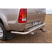 ARB Bumper Steel Powder Coated Black Step Tow Bar 1-Piece - 3614100