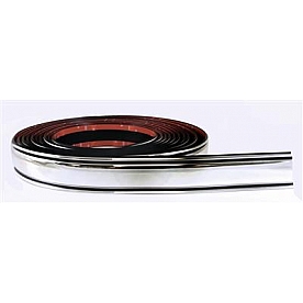 Cowles Products Side Molding - Silver PVC Plastic Chrome Plated - 33152