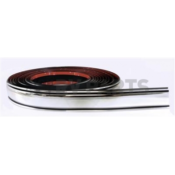 Cowles Products Side Molding - Silver PVC Plastic Chrome Plated - 33152
