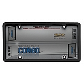 Cruiser License Plate Cover - Acrylic Black/ Smoke - 60520