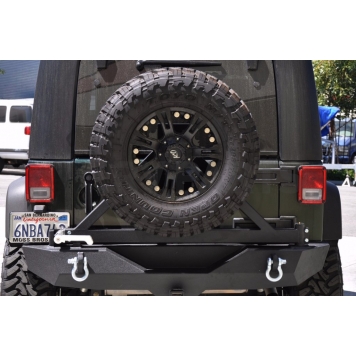 DV8 Offroad Bumper Modular Design Powder Coated Black Steel - RBSTTB01BR-1