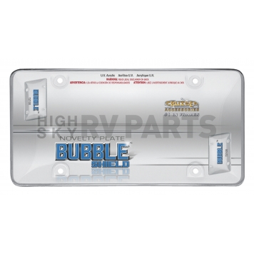 Cruiser License Plate Cover - Acrylic Clear - 72100