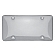 Cruiser License Plate Cover - Acrylic Clear - 72100