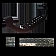 Warrior Products Nerf Bar Step Plate Black With Silver Pads Aluminum Single - 55012