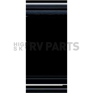 Cowles Products Side Molding - Black And Silver PVC Plastic Chrome Plated - 33162-2