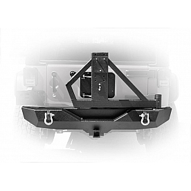DV8 Offroad Bumper Modular Design Powder Coated Black Steel - RBSTTB02