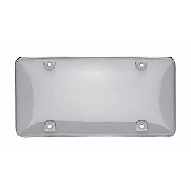 Cruiser License Plate Cover - Polycarbonate Clear - 73100