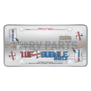 Cruiser License Plate Cover - Polycarbonate Clear - 73100-1