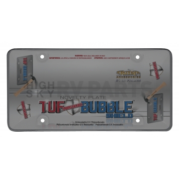 Cruiser License Plate Cover - Polycarbonate Smoke - 73200