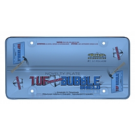 Cruiser License Plate Cover - Polycarbonate Blue - 73400